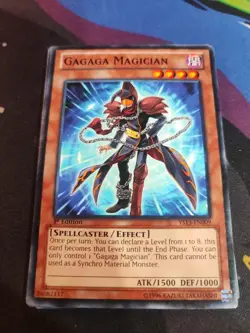 Gagaga Magician YS13-EN009 1st Edition Played Yu-Gi-Oh DNA GAMES - Image 1
