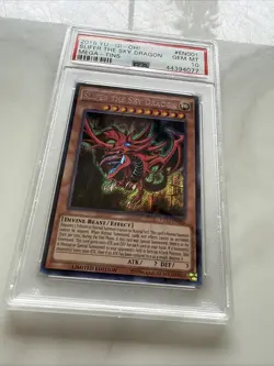 YuGiOh Slifer The Sky Dragon CT13-EN001 Mega-Tins Limited Edition PSA 10 - Image 1