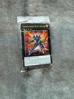 Yugioh Salamangreat Blaze Dragon TN23-EN007 Quarter Century Rare Sealed QCR - Image 1