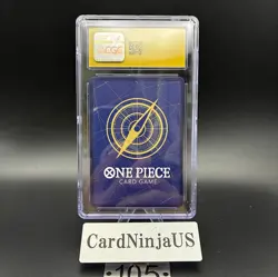 CGC PRISTINE 10 Luffy ST21-014 One Piece Magazine Weekly Shonen Jump Promo TCG - Image 2