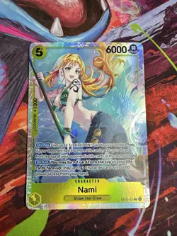 One Piece EB03-053 Nami SR Heroines Edition - Image 1