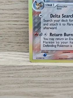 Flareon 5/113 Holo Delta Species 2005 Pokemon Card TCG (7) - Image 3