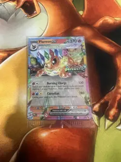 Flareon ex 014/131 Prismatic Evolutions Promo Sealed Pokemon Trading Card Game - Image 1