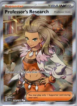 Professor's Research 240/198 SV01: Scarlet & Violet Base Set - Pokemon Card - NM - Image 1