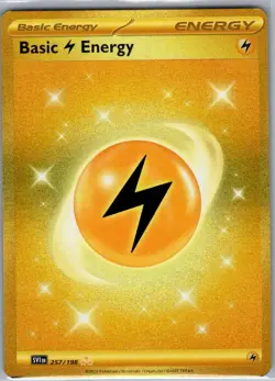 Basic Lightning Energy 257/198 Scarlet & Violet Base Set - Pokemon Card - NM - Image 1