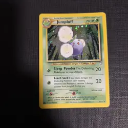 Neo Genesis Jumpluff 7/111 Holographic Card Pokemon TCG Extremely Rare - Image 1