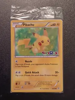 Pokemon Pikachu 2016 Toys R Us Generations 22/83 Holo Rare Brand New Card - Image 1