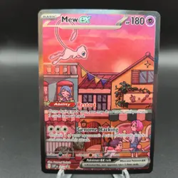 Mew EX SVP 053 Pokemon Card - Black Star Promo - NM - Image 1
