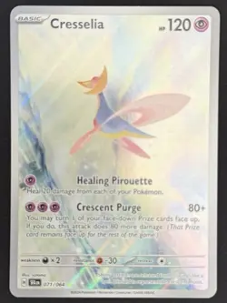 Pokemon TCG Cresselia Card 071/064 Illustration Rare, Sv: Shrouded Fable - Image 1