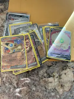 100 Pokemon Card Lot + 5 EX/V/FULL ART + 10 Holo Rare/Reverse Holo - Image 5
