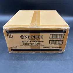 One Piece Card Game OP-12 Legacy Of The Master Booster Box Case SEALED English - Image 1