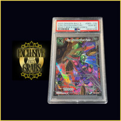 PSA 10 King PIccolo GFR Giant Force Rare Draft Box Card Super DBS Z DBZ Heroes - Image 1