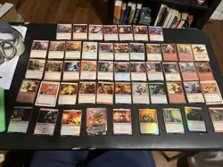 LARGE XL MTG GOBLINS magic the gathering collection!!+Bonuses! - Image 1