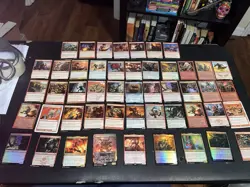 LARGE XL MTG GOBLINS magic the gathering collection!!+Bonuses! - Image 2