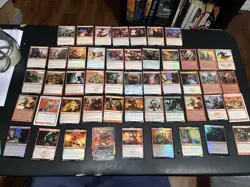 LARGE XL MTG GOBLINS magic the gathering collection!!+Bonuses! - Image 3