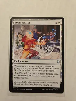Team Avatar - Avatar - NM - Uncommon - Enchantment - MTG - Image 1