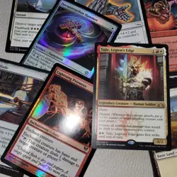 Whole COMMANDER Magic Deck - Heaven to Earth Games = RED & WHITE Poison Infect - Image 1