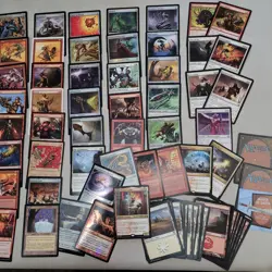Whole COMMANDER Magic Deck - Heaven to Earth Games = RED & WHITE Poison Infect - Image 2