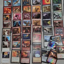 Whole COMMANDER Magic Deck - Heaven to Earth Games = RED & WHITE Poison Infect - Image 3
