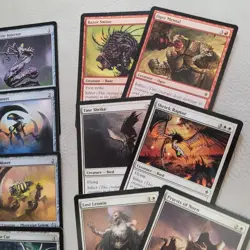 Whole COMMANDER Magic Deck - Heaven to Earth Games = RED & WHITE Poison Infect - Image 4