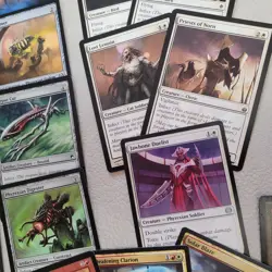 Whole COMMANDER Magic Deck - Heaven to Earth Games = RED & WHITE Poison Infect - Image 5