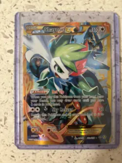 Pokemon EX Full Art Foil Cards Lot - Charizard, Shaymin, Yveltal, Lucario - Image 2