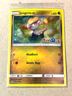 SEALED Jangmo-o Holo 2017 Pokemon Toys R Us (75/111) NM/MINT Promo Card - Image 1