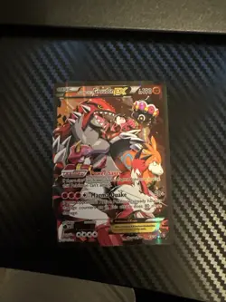 Pokemon TCG Team Magma's Groudon EX Holo Rare Card 15/34 - Image 1