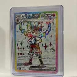 Pokemon Cinderace ex SV07: Stellar Crown 157/142 - Image 2