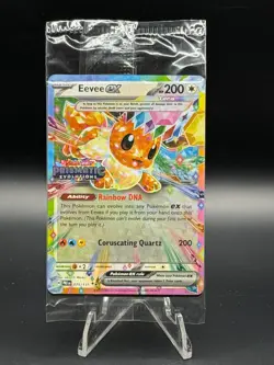 Eevee ex 075/131 Prismatic Evolutions Promo Sealed Pokemon Surprise - Image 1