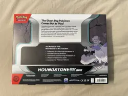 POKEMON TCG: HOUNDSTONE EX COLLECTION BOX 4 BOOSTER PACKS *BRAND NEW - SEALED" - Image 2