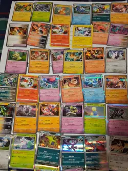 pokemon tcg scarlet and violet holo lot 80 - Image 4