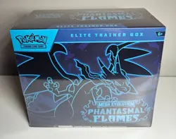 Pokemon TCG Mega Phantasmal Flames ETB Elite Trainer Box - New Sealed - Image 1