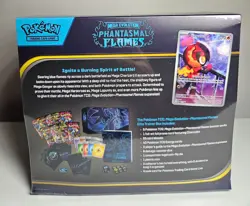 Pokemon TCG Mega Phantasmal Flames ETB Elite Trainer Box - New Sealed - Image 2