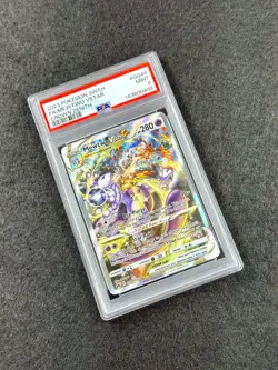 2023 POKEMON SWORD & SHIELD CROWN ZENITH #GG44/GG70 FA/MEWTWO VSTAR PSA 9 - Image 2