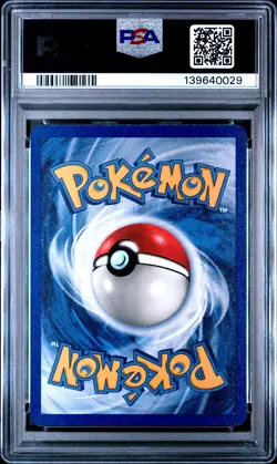 1999 POKEMON FOSSIL 1ST ED #54 SHELLDER PSA 8 - Image 2