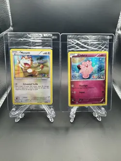 Two Sealed Pokemon Toys R Us Holo Promos- Clefairy and Meowth - Image 1