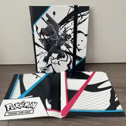 Pokemon Black Bolt & White Flare BINDER ONLY + Poster - Image 1