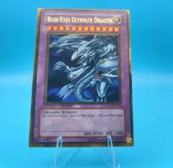 Blue-Eyes Ultimate Dragon GLD1-EN028 Gold Series 2008 Limited Edition - Image 1
