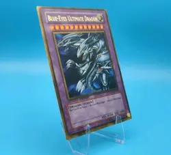 Blue-Eyes Ultimate Dragon GLD1-EN028 Gold Series 2008 Limited Edition - Image 2