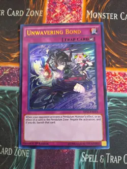 Yu-Gi-Oh! TCG Unwavering Bond SHVI-EN079 Ultra Rare 1st Edition NM/LP - Image 1