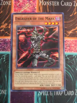 Yu-Gi-Oh! Engraver of the Mark BOSH-EN041 Unlimited Common NM - Image 1