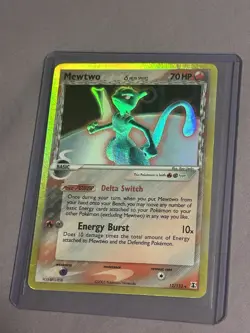 Pokemon TCG Mewtwo Delta Species 12/113 Holo Rare Vintage Ex Delta Species Card - Image 2