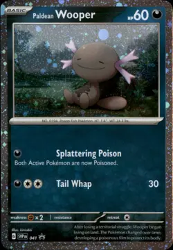 Paldean Wooper - Holo Promo SV: Scarlet & Violet Promo Cards 041 NM - Image 1