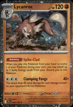 Lycanroc - (Cosmos Foil) Holo Promo Miscellaneous Cards & Products 085/159 NM - Image 1