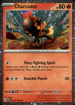 Charcadet - (Cosmos Foil) Holo Promo Miscellaneous Cards & Products 026/182 NM - Image 1