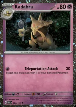 Kadabra - (Cosmos Holo) Holo Promo Miscellaneous Cards & Products 064/165 NM - Image 1