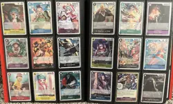One Piece CCG Binder Collection (English) - 207 Total Cards NM/Mint + Binder - Image 3