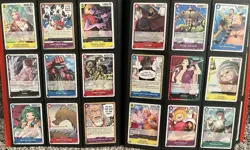 One Piece CCG Binder Collection (English) - 207 Total Cards NM/Mint + Binder - Image 5