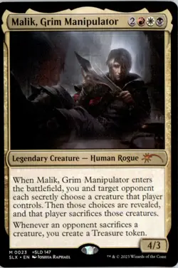 Malik, Grim Manipulator SLX Cards SLX Normal NM - Image 1